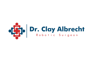 Dr. Clay Albrecht Banner Robotic Surgeon Logo
